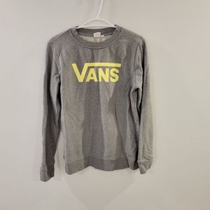Gray Van's sweater